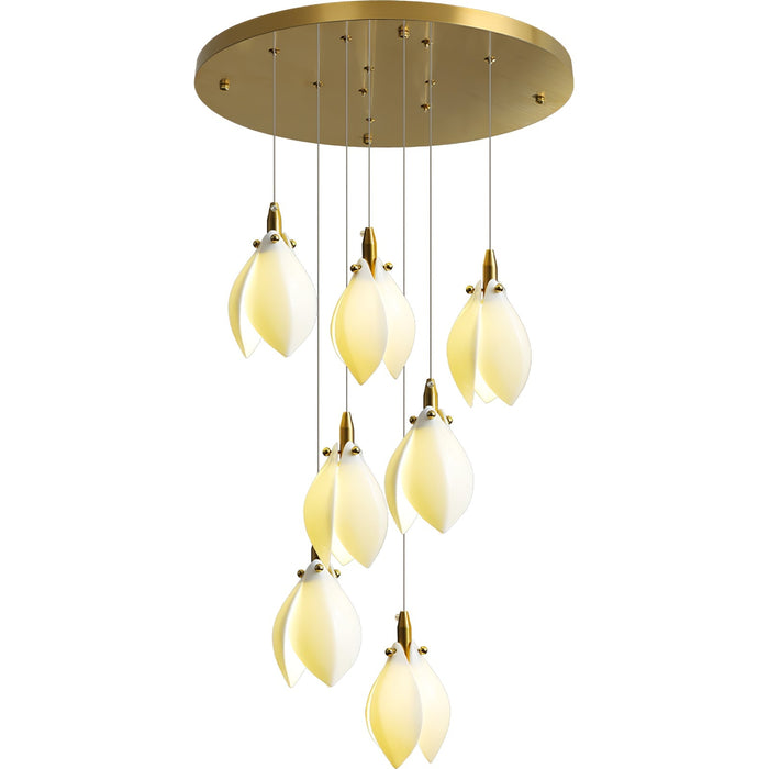 Astralis Bloom Stairs Chandelier-DWHOME