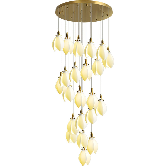Astralis Bloom Stairs Chandelier-DWHOME