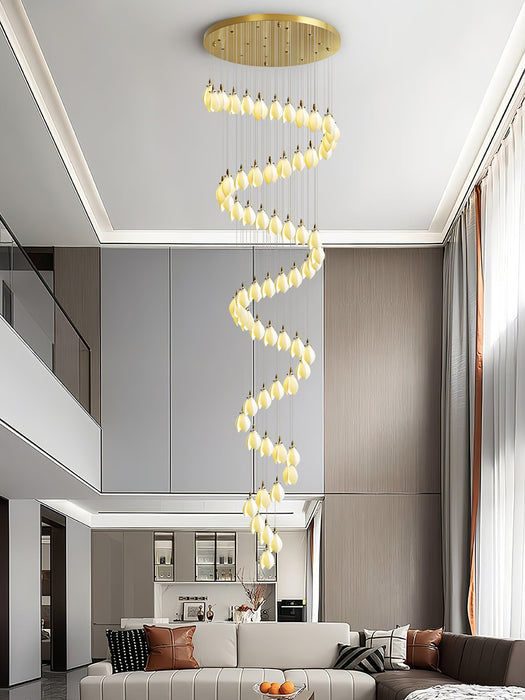 Astralis Bloom Stairs Chandelier-DWHOME