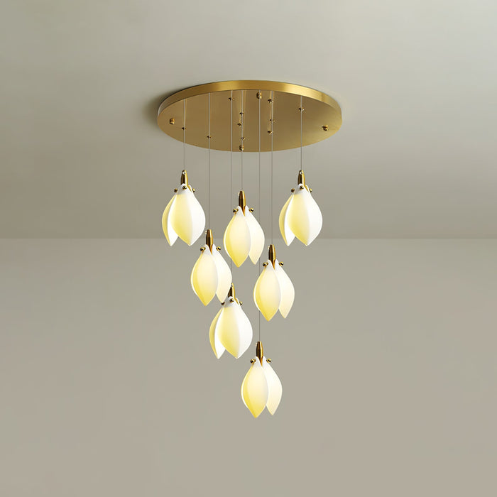 Astralis Bloom Stairs Chandelier-DWHOME