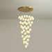 Astralis Bloom Stairs Chandelier-DWHOME