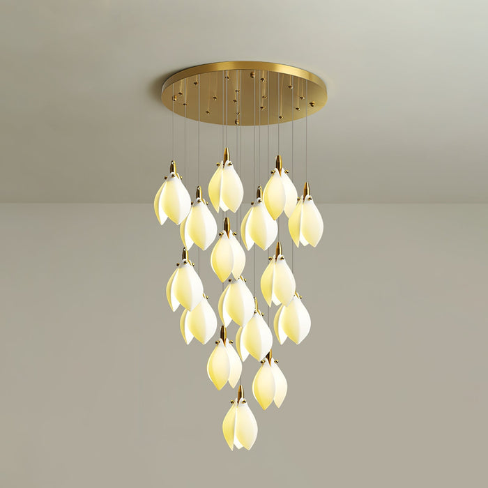 Astralis Bloom Stairs Chandelier-DWHOME