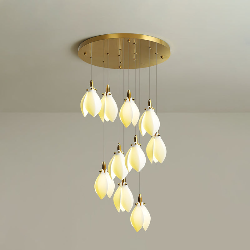 Astralis Bloom Stairs Chandelier-DWHOME