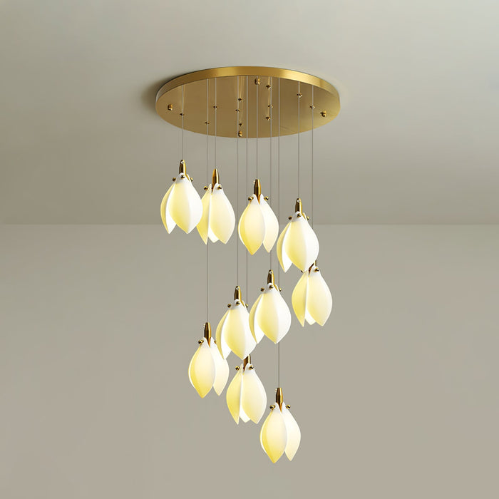 Astralis Bloom Stairs Chandelier-DWHOME