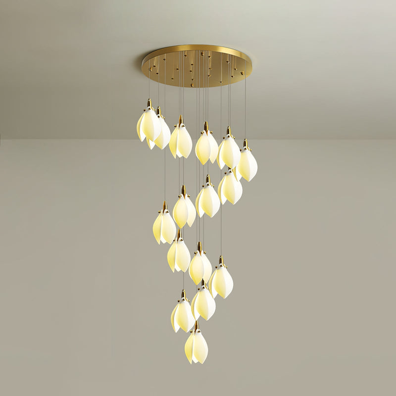Astralis Bloom Stairs Chandelier-DWHOME