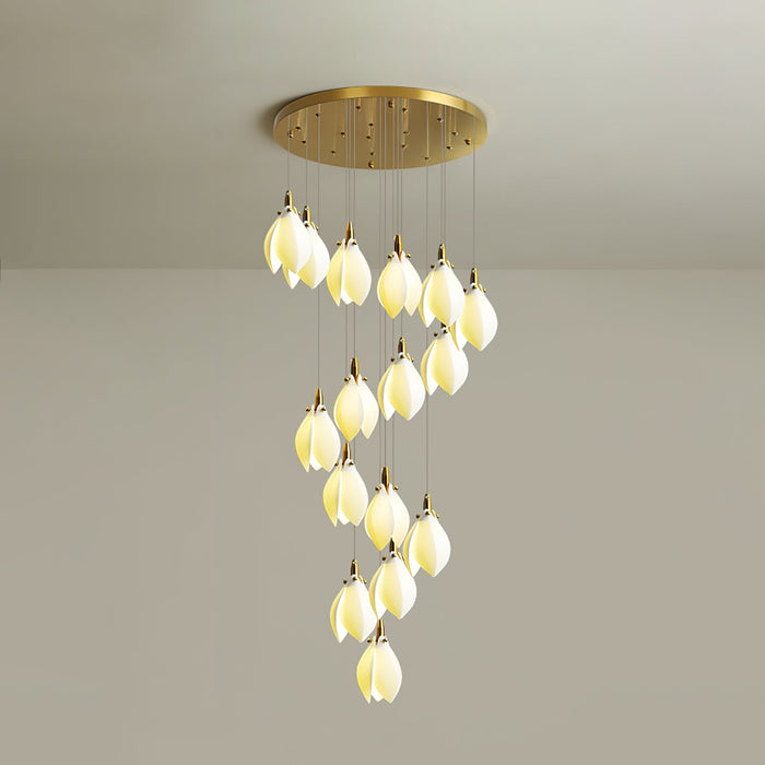 Astralis Bloom Stairs Chandelier-DWHOME