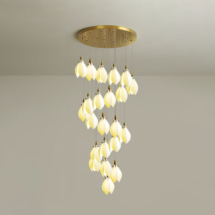 Astralis Bloom Stairs Chandelier-DWHOME