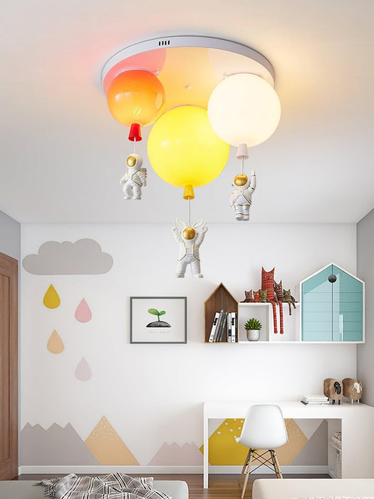 Astronaut Glossy Balloon Ceiling Lamp - DWHOME