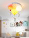 Astronaut Glossy Balloon Ceiling Lamp.