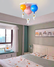 Astronaut Glossy Balloon Ceiling Lamp-DWHOME