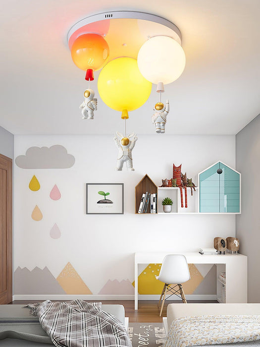 Astronaut Glossy Balloon Ceiling Lamp - DWHOME