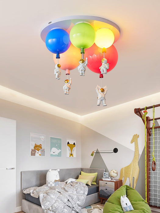 Astronaut Glossy Balloon Ceiling Lamp - DWHOME