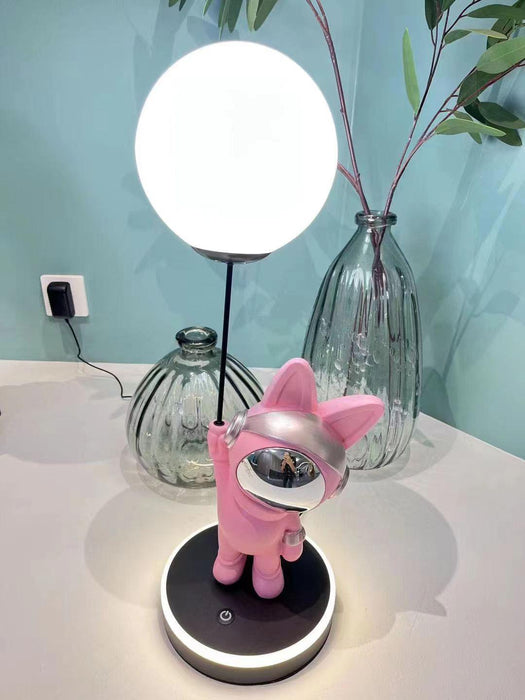 Astronaut and Planet Lamp-DWHOME