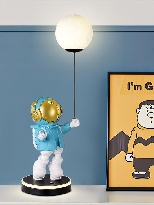 Astronaut and Planet Lamp-DWHOME
