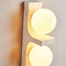 Asymmetrical Travertine Wall Sconce-DWHOME