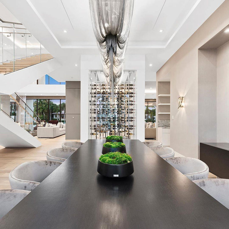 Chains Shimmering Chandelier-DWHOME