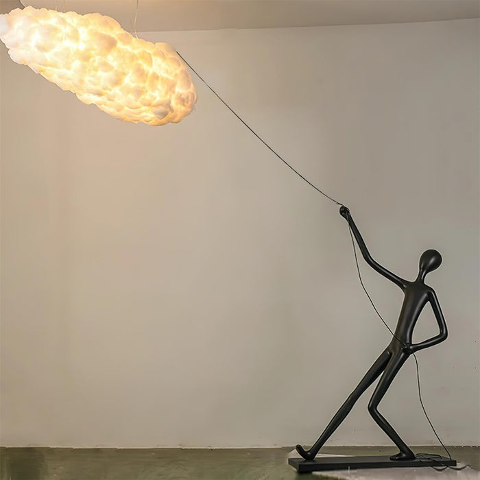 Atlas Cloud Sculpture Floor Lamp - DWHOME