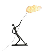 Atlas Cloud Sculpture Floor Lamp-DWHOME
