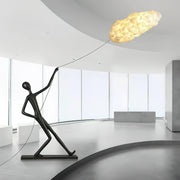 Atlas Cloud Sculpture Floor Lamp-DWHOME