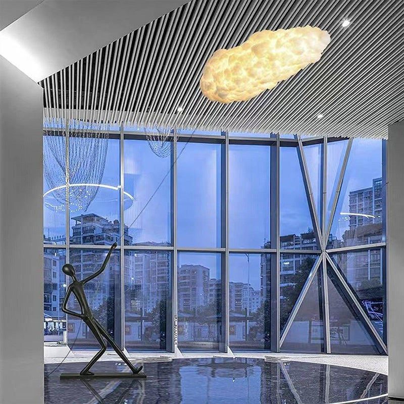 Atlas Cloud Sculpture Floor Lamp-DWHOME