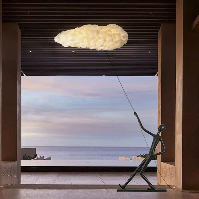 Atlas Cloud Sculpture Floor Lamp - DWHOME