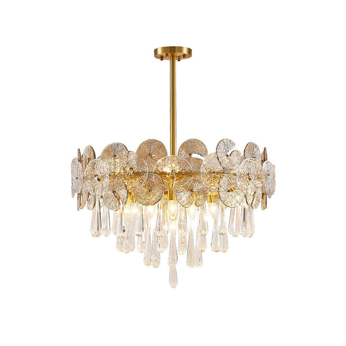 Atlas Crystal Chandelier-DWHOME