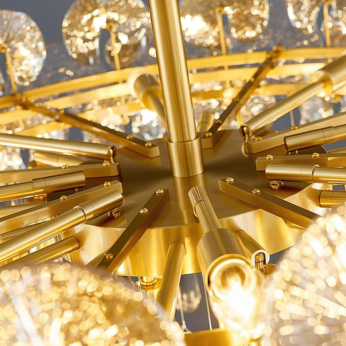 Atlas Crystal Chandelier-DWHOME