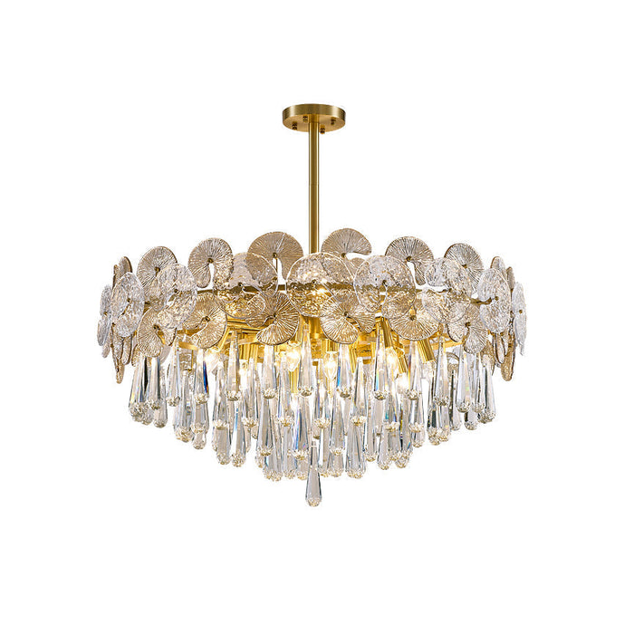 Atlas Crystal Chandelier-DWHOME