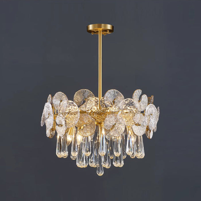 Atlas Crystal Chandelier-DWHOME