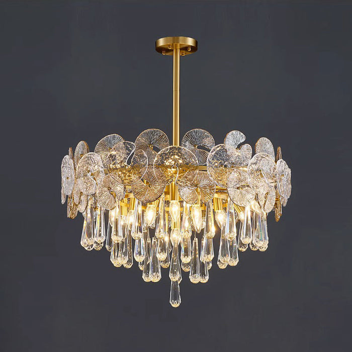 Atlas Crystal Chandelier-DWHOME
