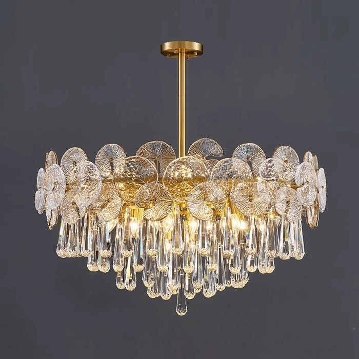 Atlas Crystal Chandelier-DWHOME