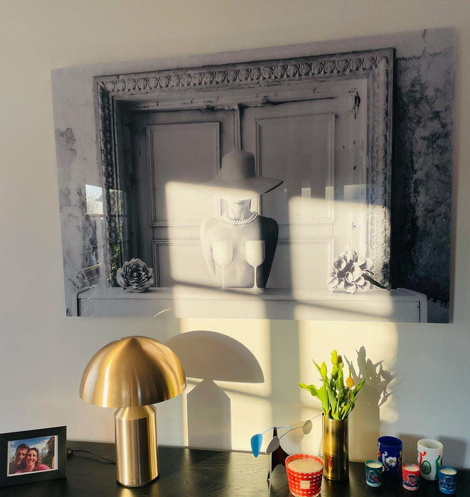 Atollo Metal Table Lamp-DWHOME
