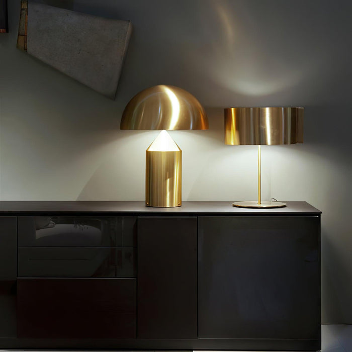 Atollo Metal Table Lamp-DWHOME
