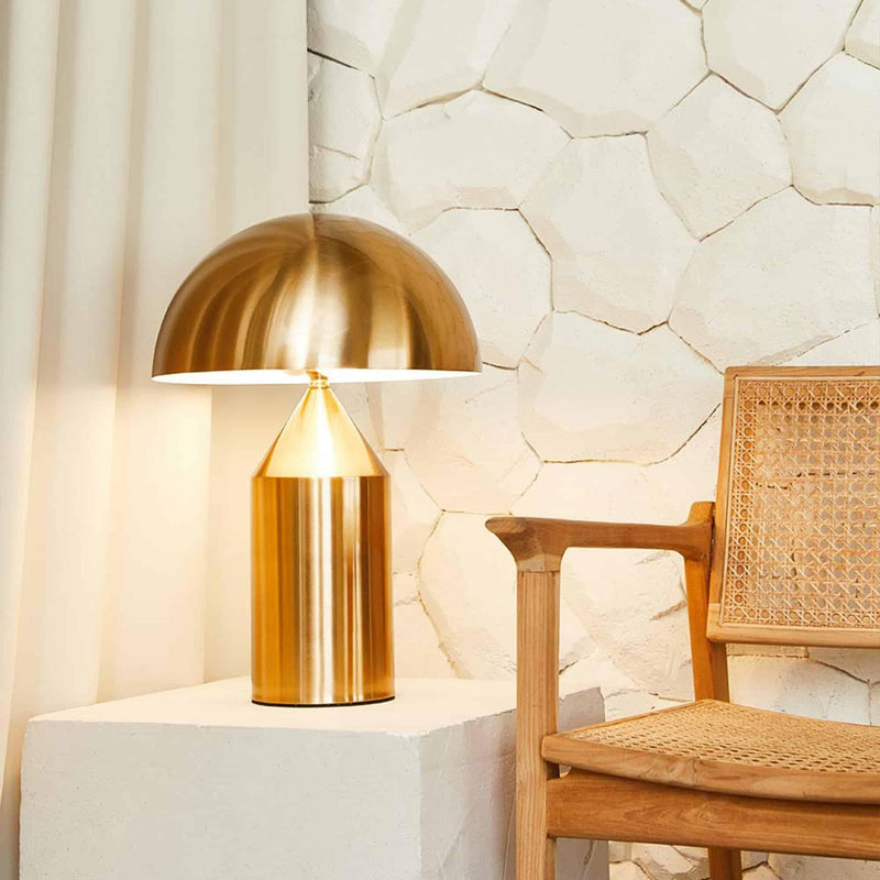 Atollo Metal Table Lamp-DWHOME