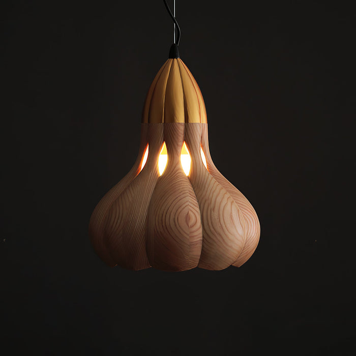 Aubree Wood Pendant Lamp-DWHOME