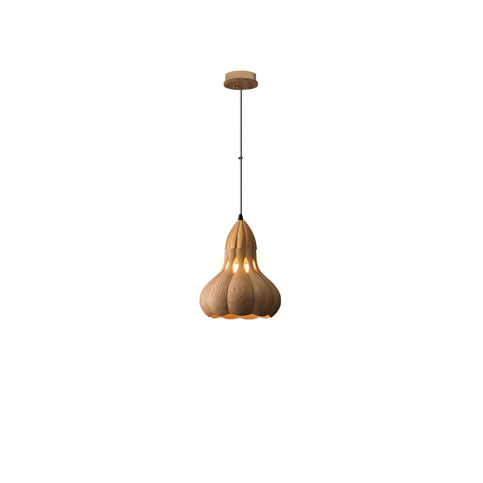 Aubree Wood Pendant Lamp-DWHOME