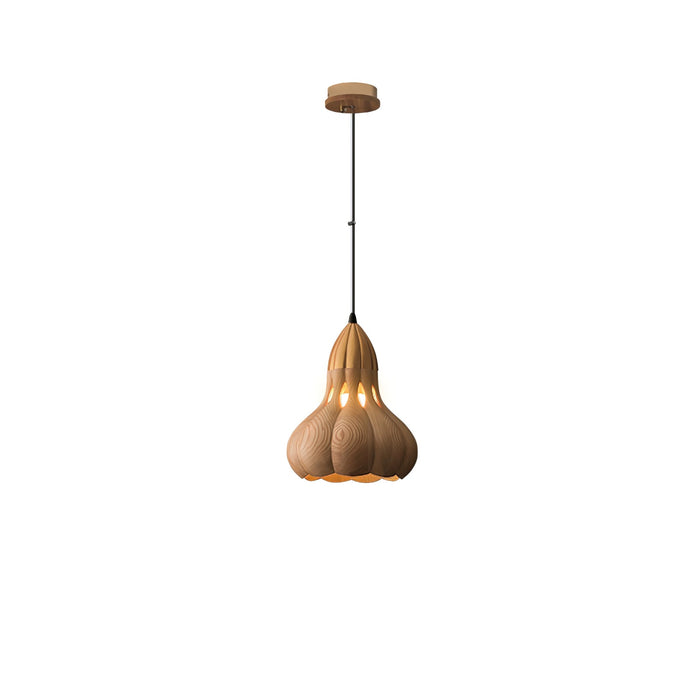 Aubree Wood Pendant Lamp-DWHOME