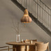 Aubree Wood Pendant Lamp-DWHOME
