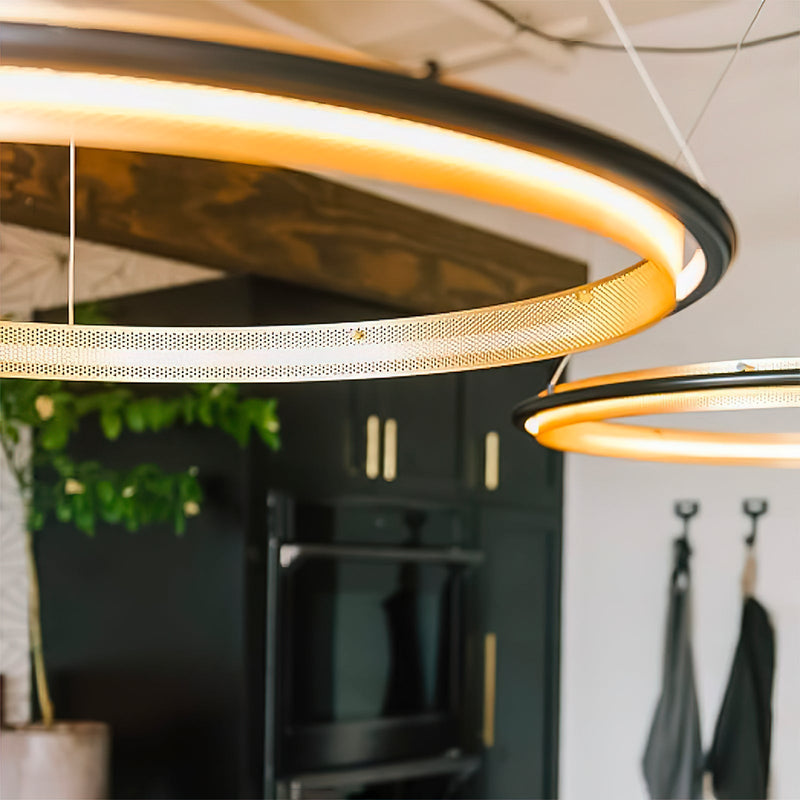 Aura Acrylic LED Chandelier-DWHOME