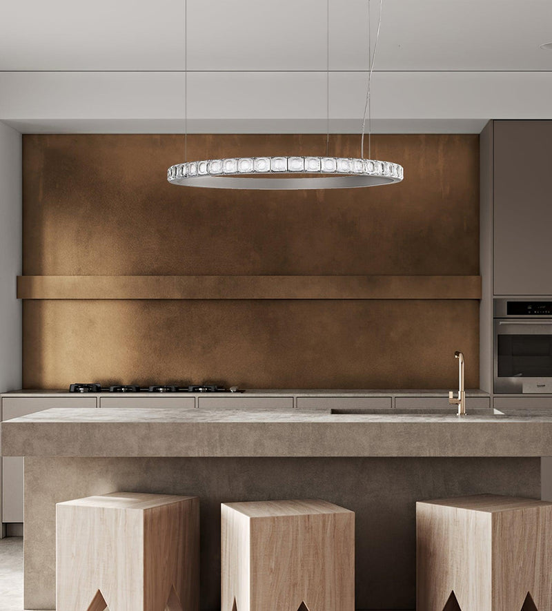 Aura Ring Chandelier-DWHOME