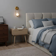 Aurea Brass Wall Light-DWHOME