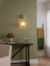 Aurea Brass Wall Light-DWHOME