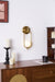 Aurea Brass Wall Light-DWHOME