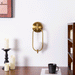 Aurea Brass Wall Light-DWHOME
