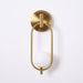 Aurea Brass Wall Light-DWHOME