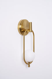 Aurea Brass Wall Light-DWHOME