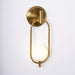 Aurea Brass Wall Light-DWHOME