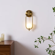 Aurea Brass Wall Light-DWHOME