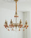 Aureate Amber Crystal Chandelier - Vakkerlight