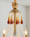 Aureate Amber Crystal Chandelier - Vakkerlight